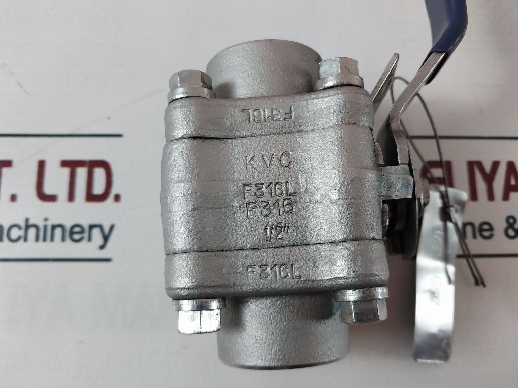 Kvc 3B800F Ball Valve 1/2” 1600 Psi/ 100°F