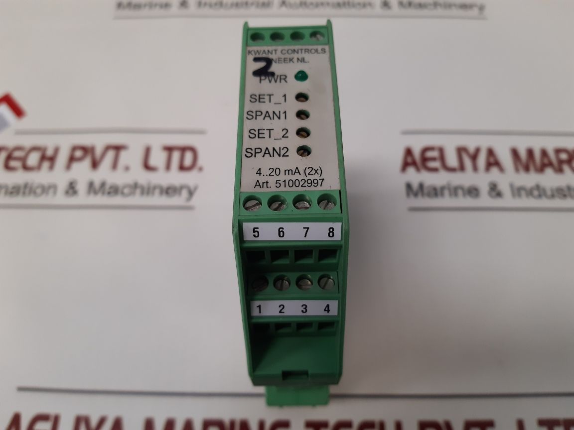 Kwant Controls 51002997 Converter Power Supply 24V Dc