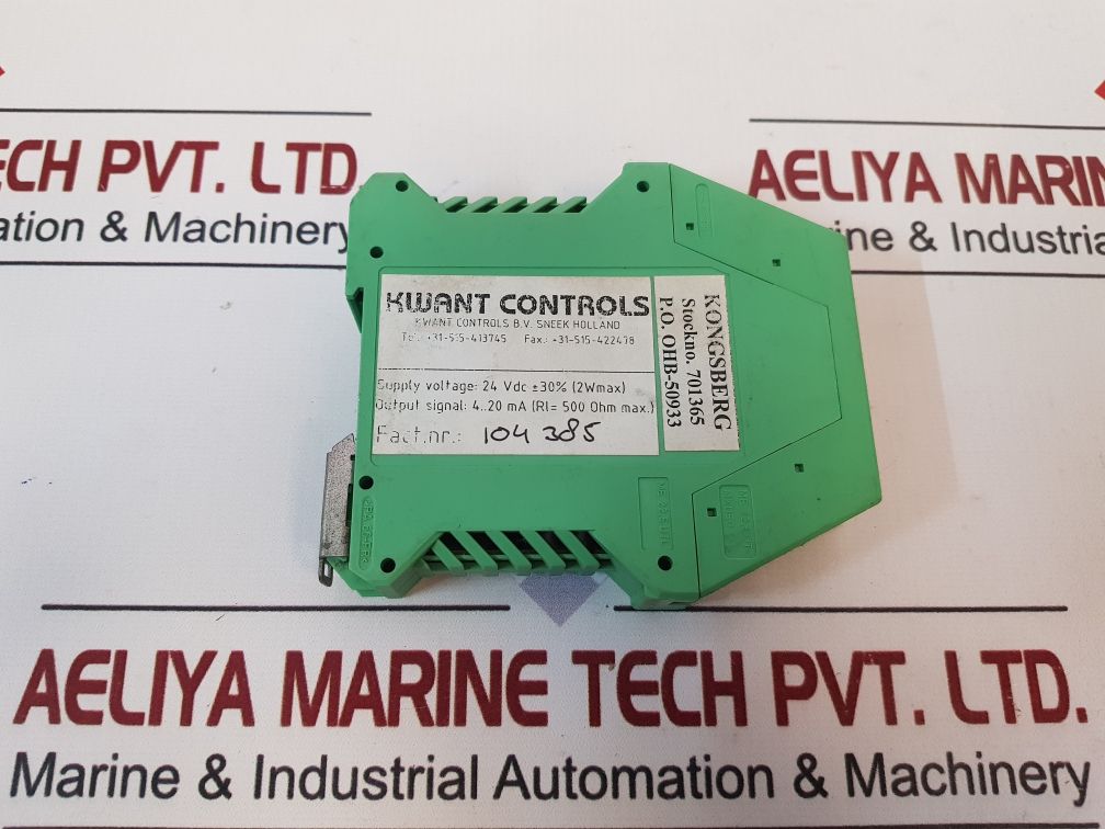 Kwant Controls 51002997 Converter 701365