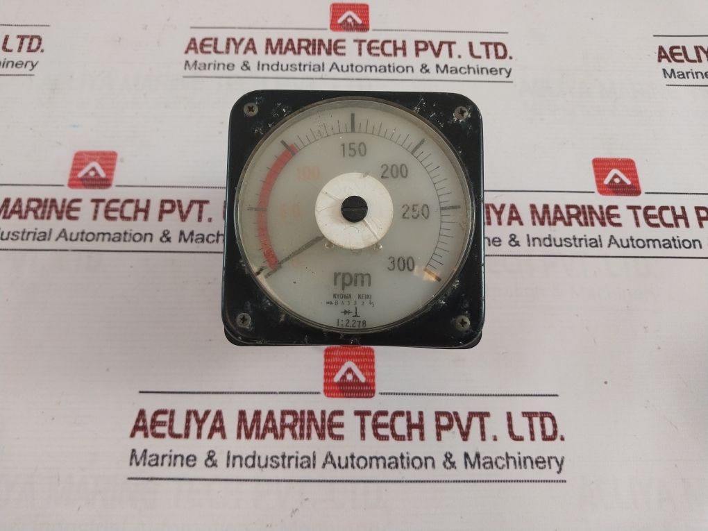 Kyowa Keiki 0-300 Rpm Meter B6332 3/3