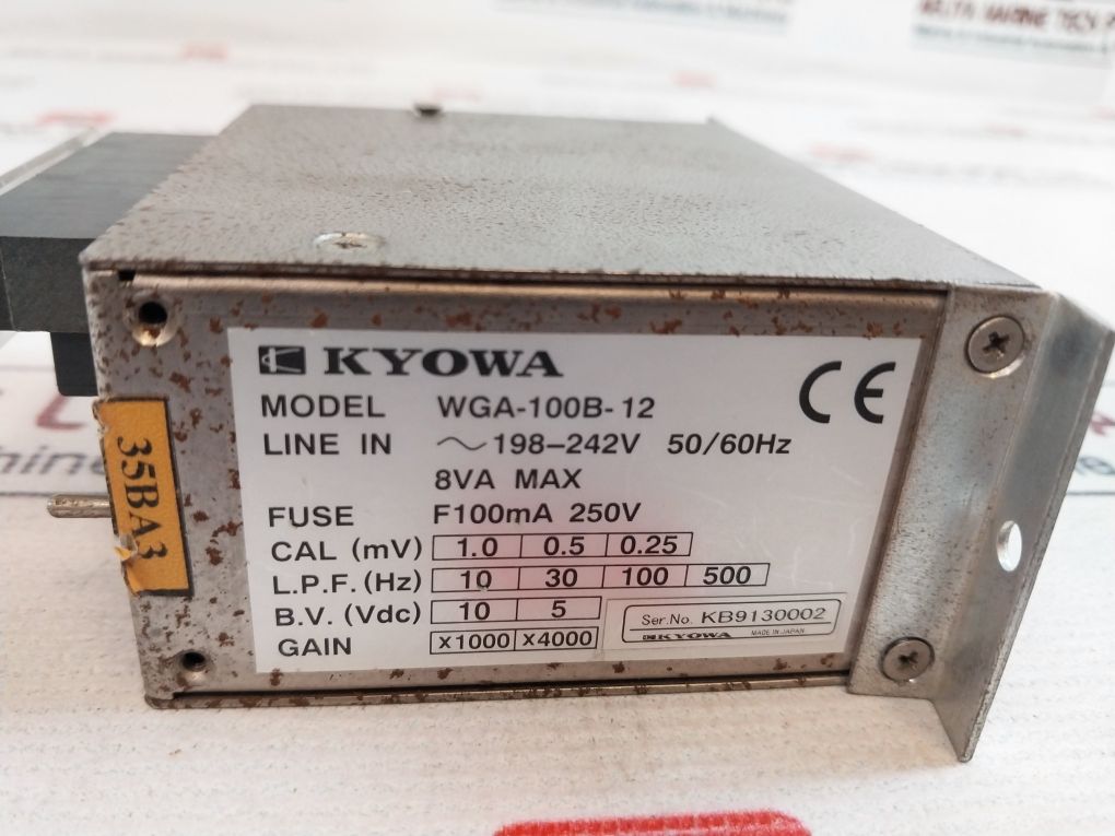 Kyowa Wga-100B Instrumentation Amplifier