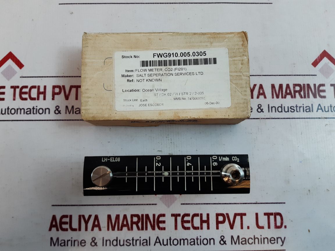 Kytola Lh-el08 Co2 Flow Meter
