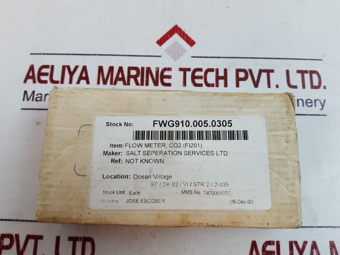 Kytola Lh-el08 Co2 Flow Meter