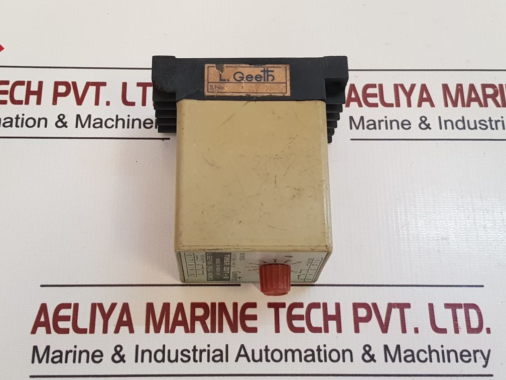 Set of 3x L.geetha odt-9 timer 220/415 vac~