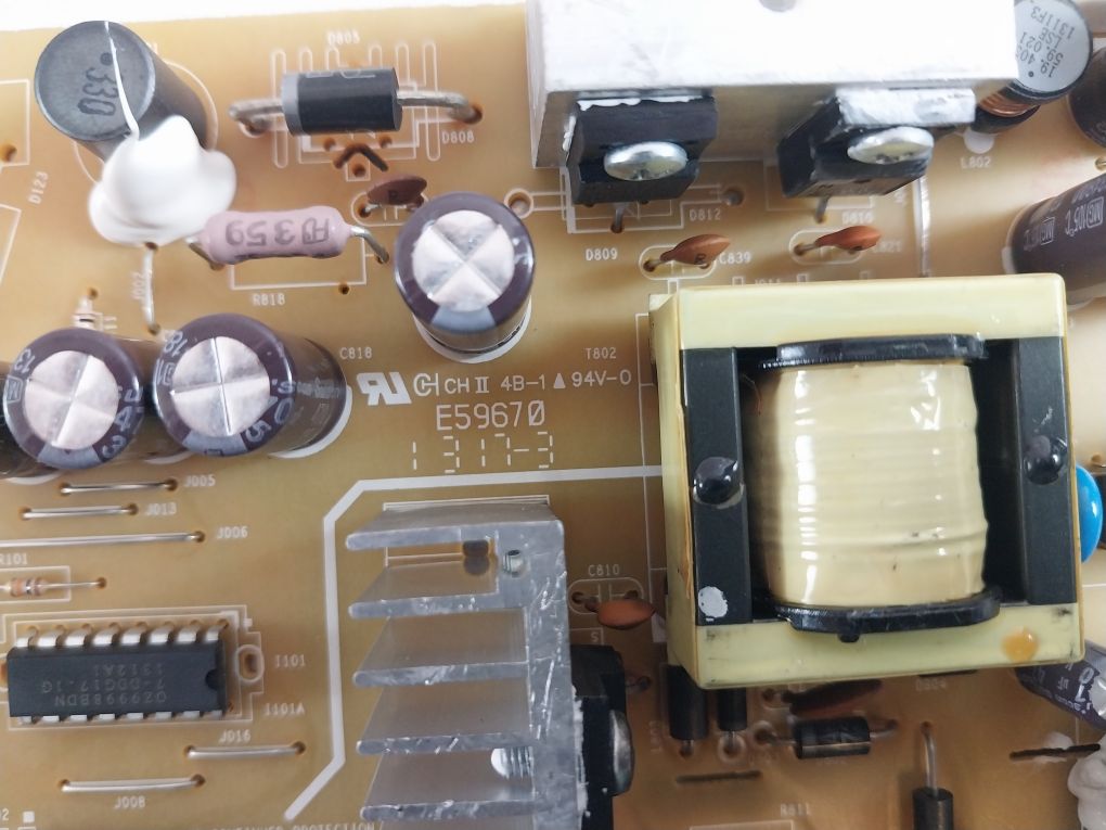 Dell L0281-1N Lcd Monitor Power Supply Board 48.7M304.01N