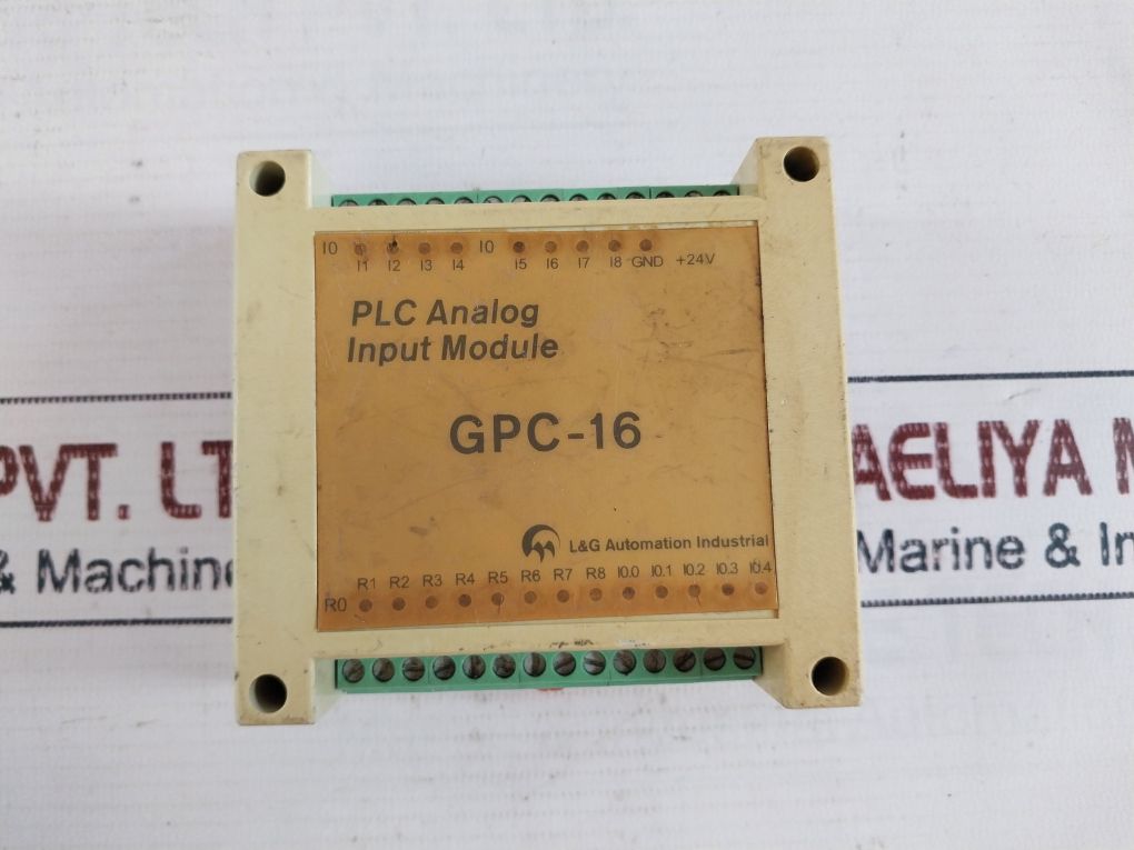 L&G Automation Gpc-16 Plc Analog Input Module