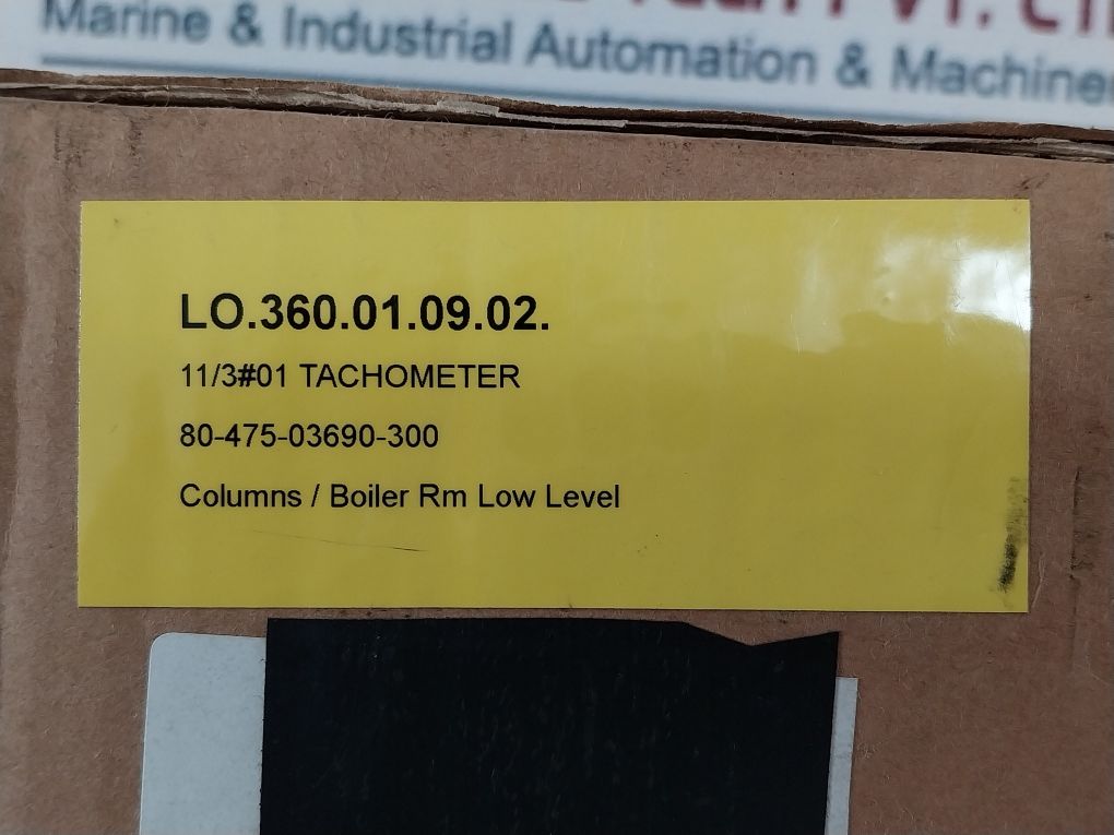L S Controls 0-1200 Rev/Min Tachometer