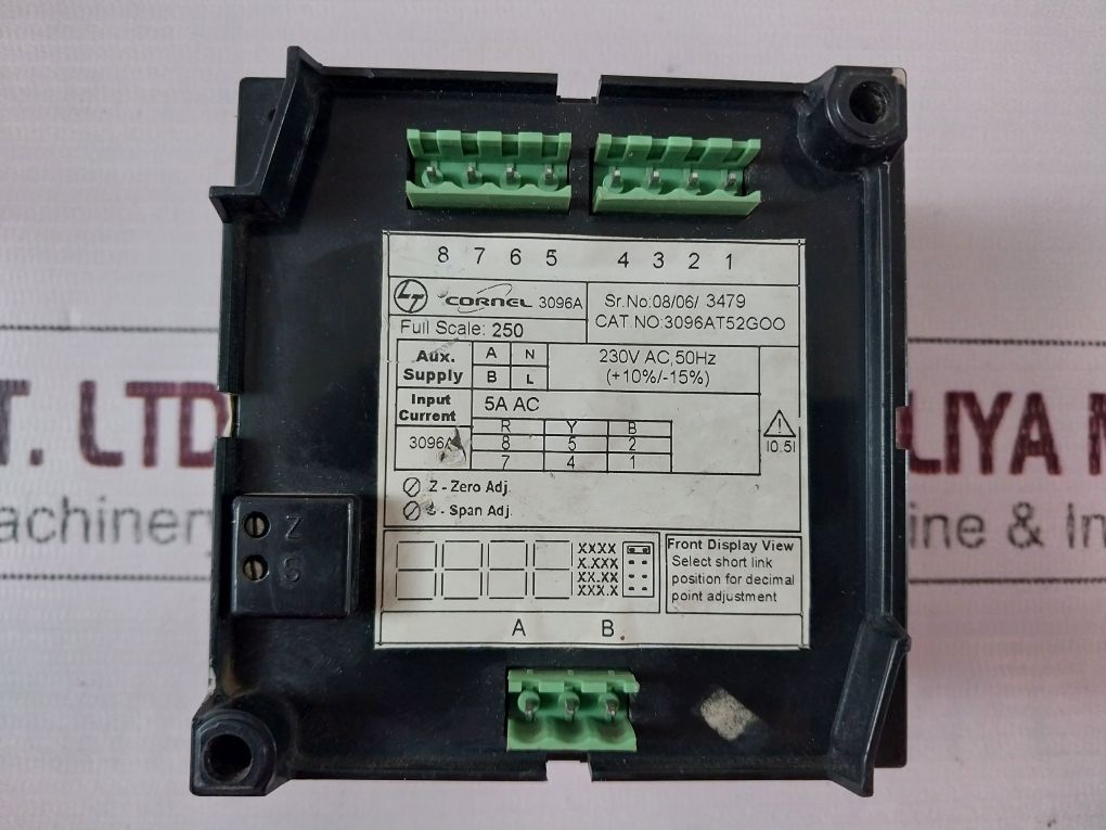 L & T 3096A Panel Meter