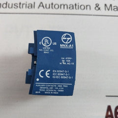 L&T Mnx-a1 Add On Auxiliary Contact Block 