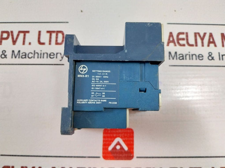 L&T Mnx-sm1 Auxiliary Contacts 690V Ac 6A
