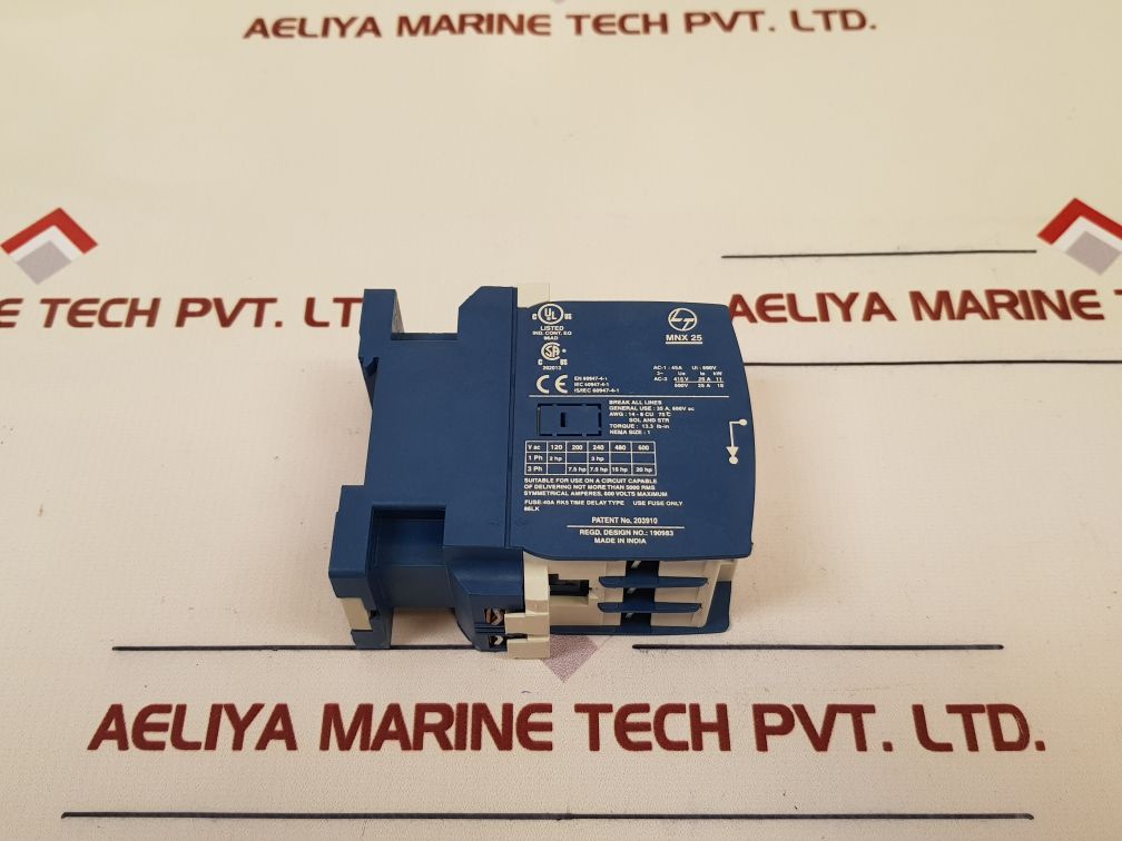 L&T Mnx 25 Switchgear Cs 94110 Contactor