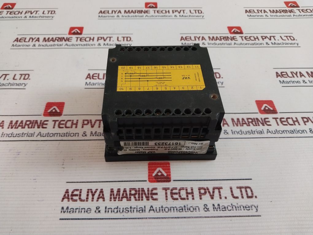 L&T Vega Wdv303Fc000 Digital Panel Meter 57.2-277V P-n 50/60Hz