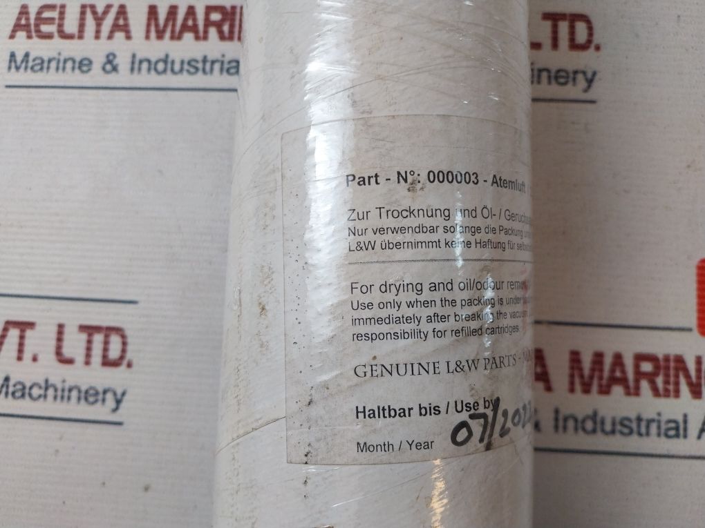 L&W Compressors 000003 Air Breathing Cartridge Filter