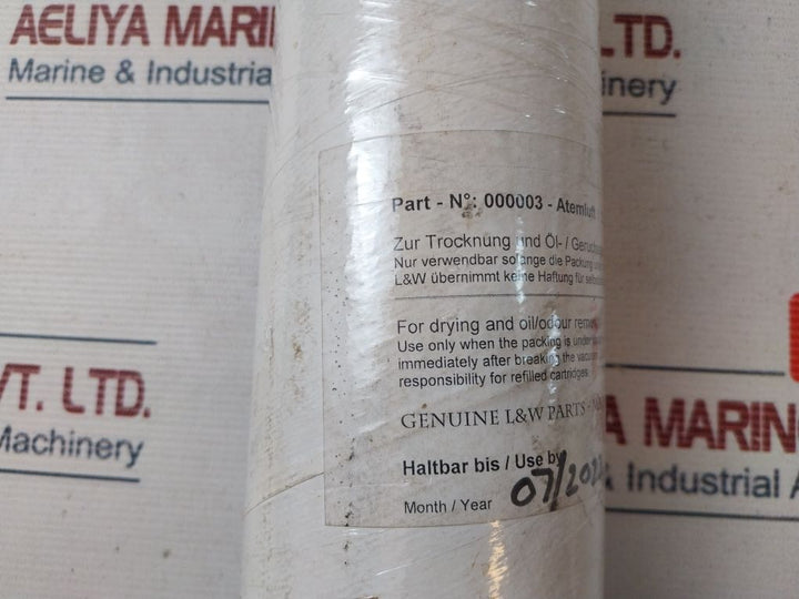 L&W Compressors 000003 Air Breathing Cartridge Filter