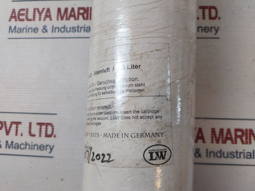 L&W Compressors 000003 Air Breathing Cartridge Filter