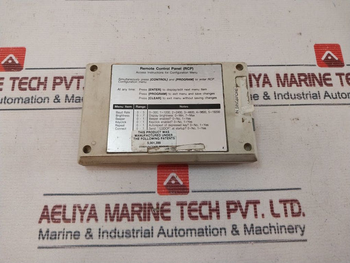 Lab-1239 Remote Control Panel