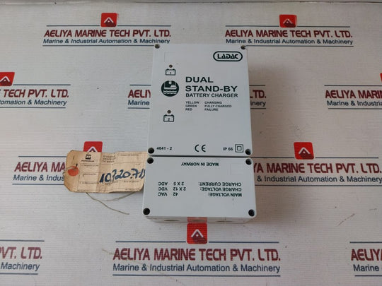 Ladac 4041-2 Dual Stand-by Battery Charger 42Vac-50/60Hz