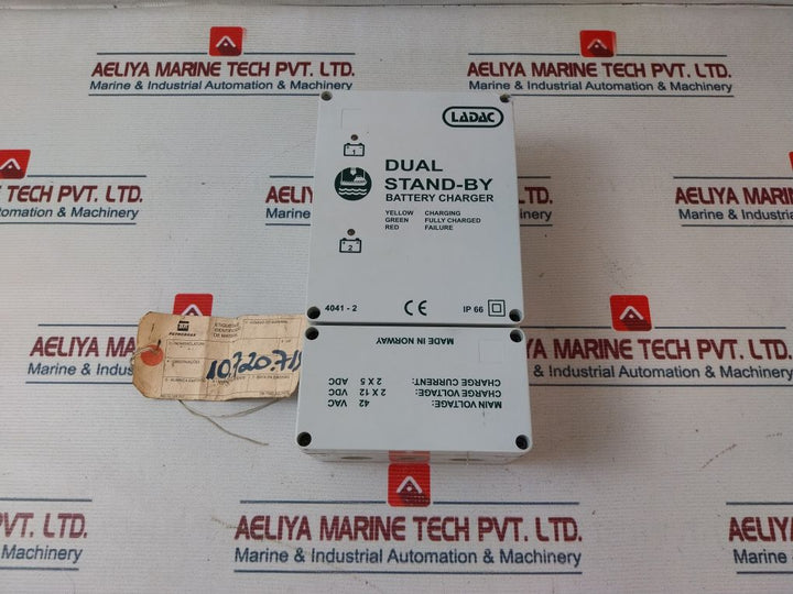 Ladac 4041-2 Dual Stand-by Battery Charger 42Vac-50/60Hz