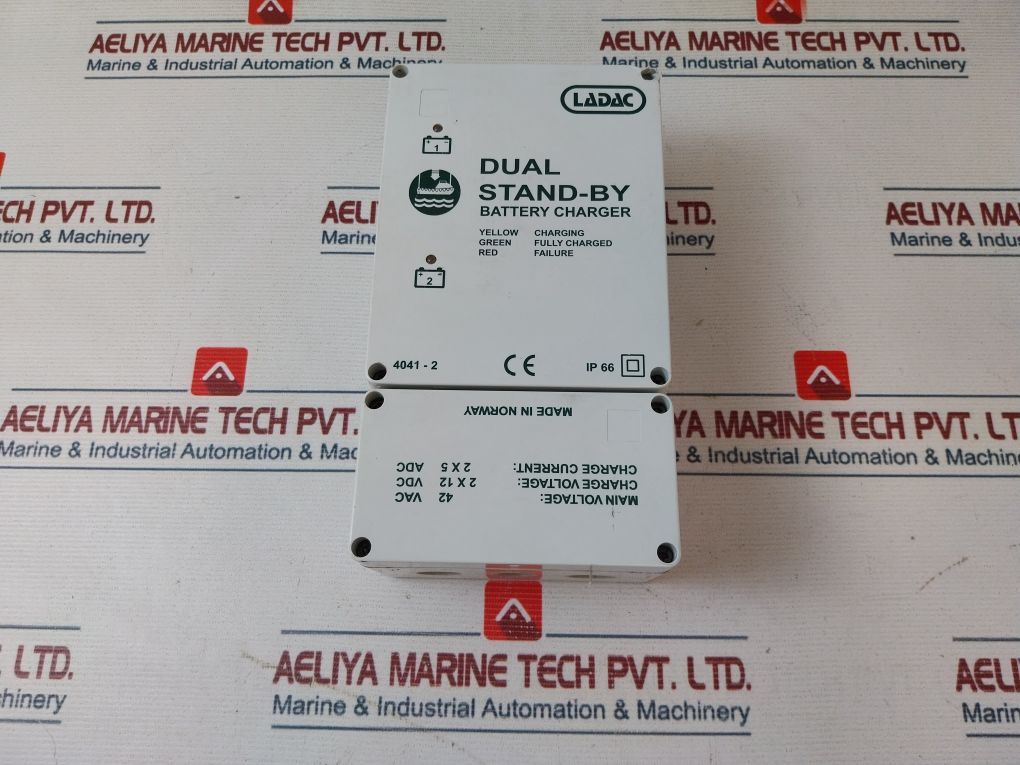 Ladac 4041-2 Dual Stand-by Battery Charger 42Vac-50/60Hz