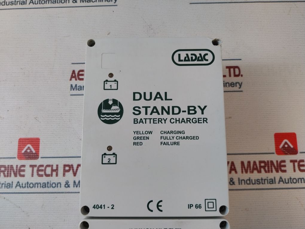 Ladac 4041-2 Dual Stand-by Battery Charger 42Vac-50/60Hz