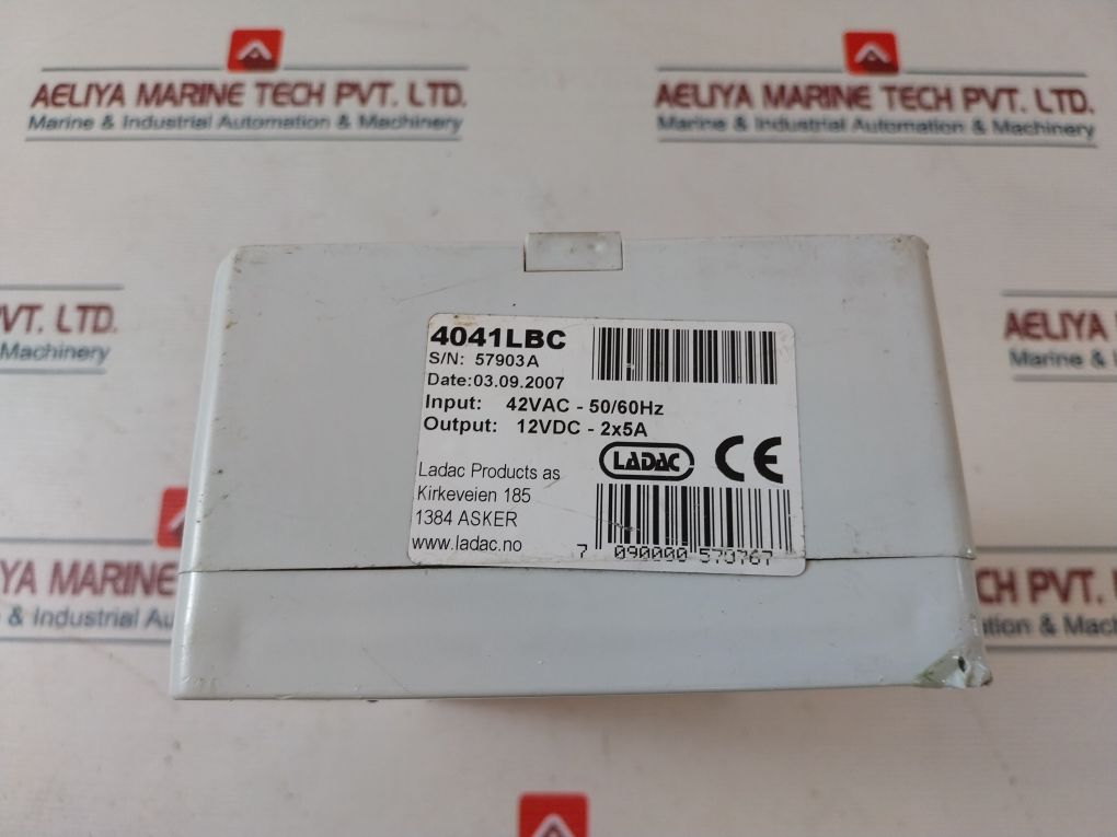 Ladac 4041-2 Dual Stand-by Battery Charger 42Vac-50/60Hz