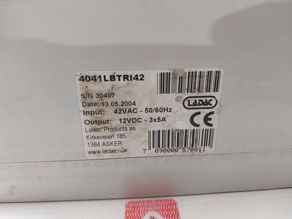 Ladac 4041-2 Triple Battery Charger 42 Vac