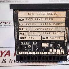 Lae Electronic Mcdu112 T1Rd Panel Meter
