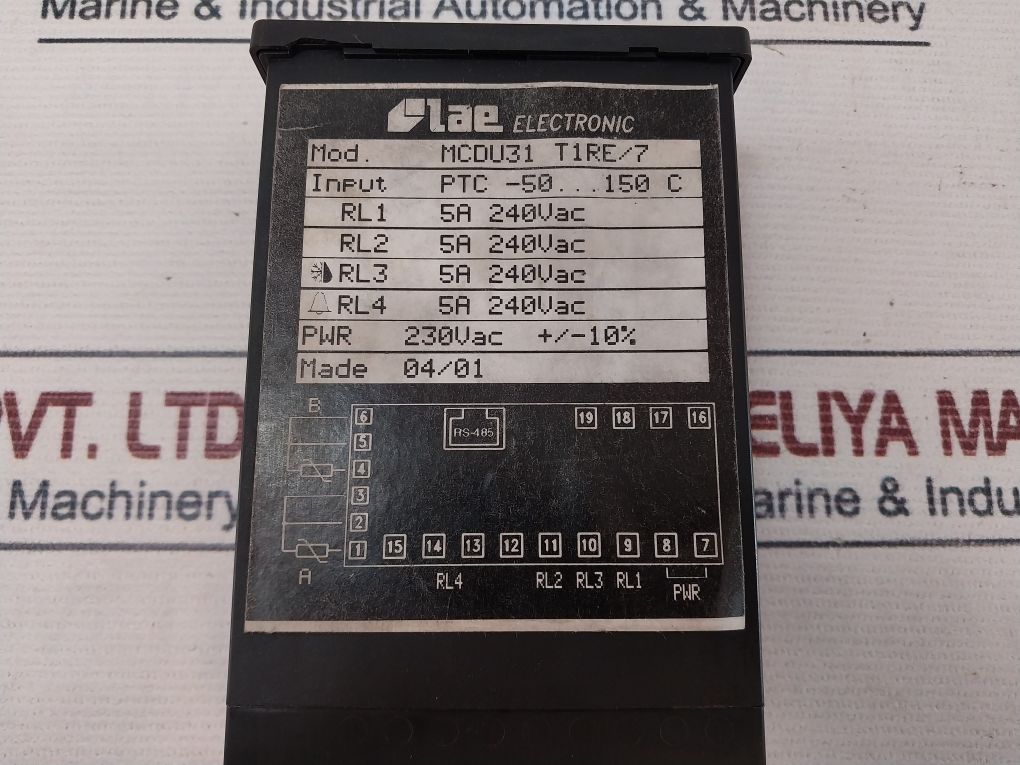 Lae Electronic Mcdu31 T1Re/7 Digital Thermostat Controller