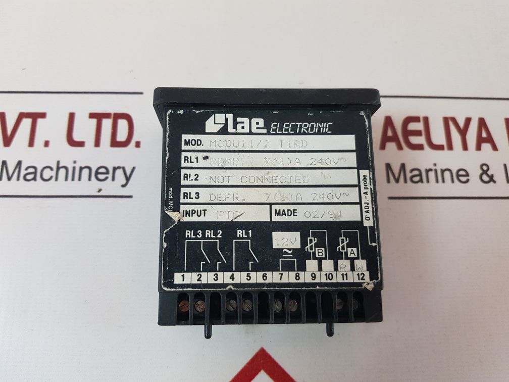 Lae Electronic Mcdu 11/2 T1Rd Panel Meter