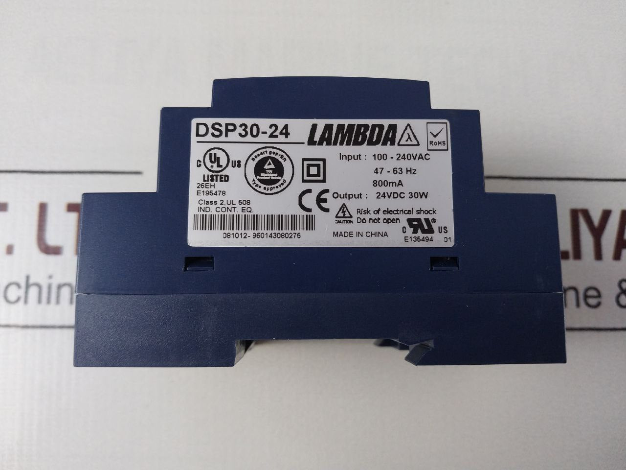 Lambda Dsp 30-24 Din Rail Power Supply