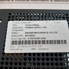Lambda Lnd-y-152 Regulated Power Supply