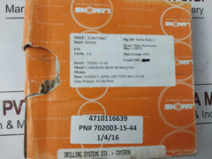 Lamons Bx-154 Ss Gasket Ring 702003-15-44