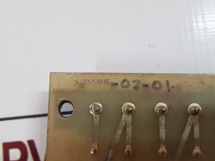 Lamp test diode 381129-03-01 pcb card