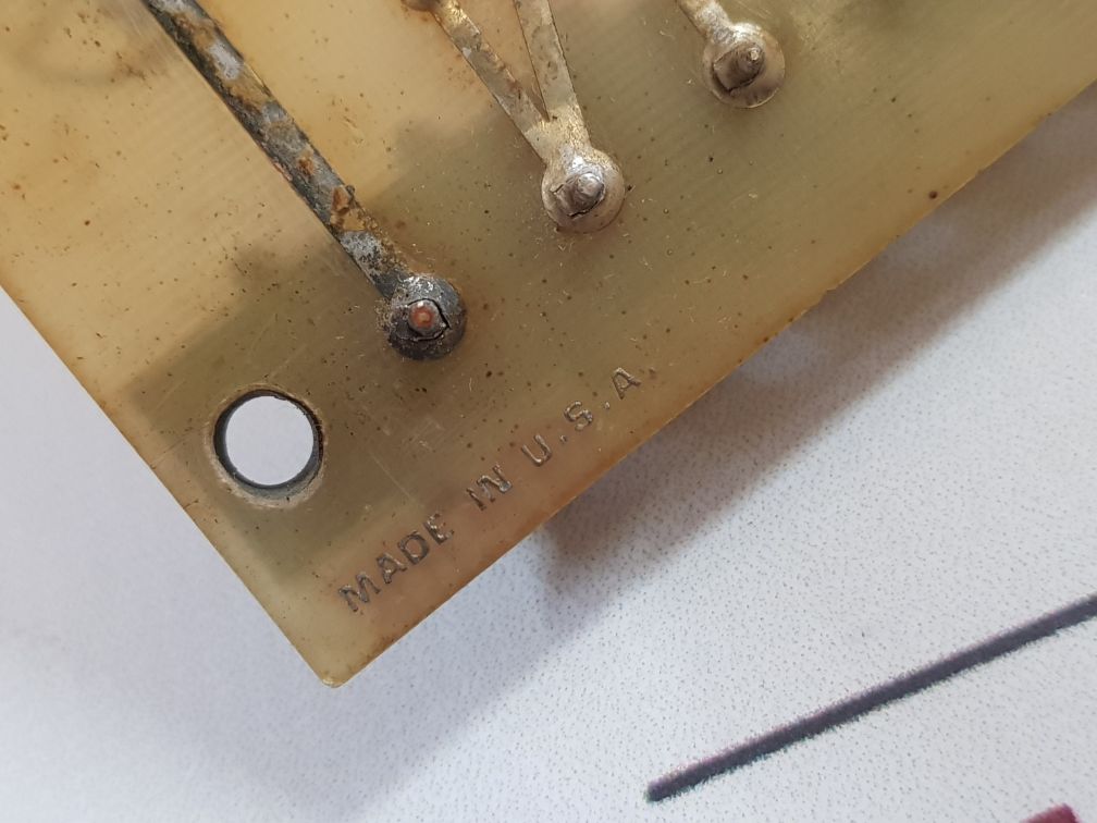 Lamp test diode 381129-03-01 pcb card