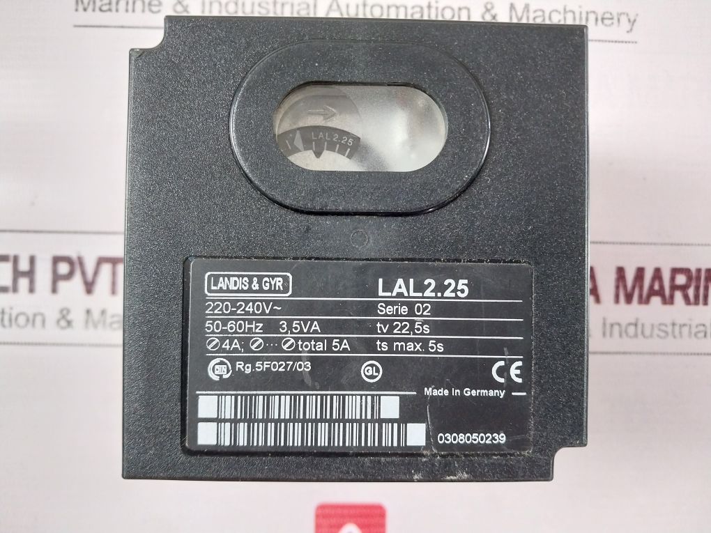 Landis & Gyr Lal2.25 Burner Controller 220-240V