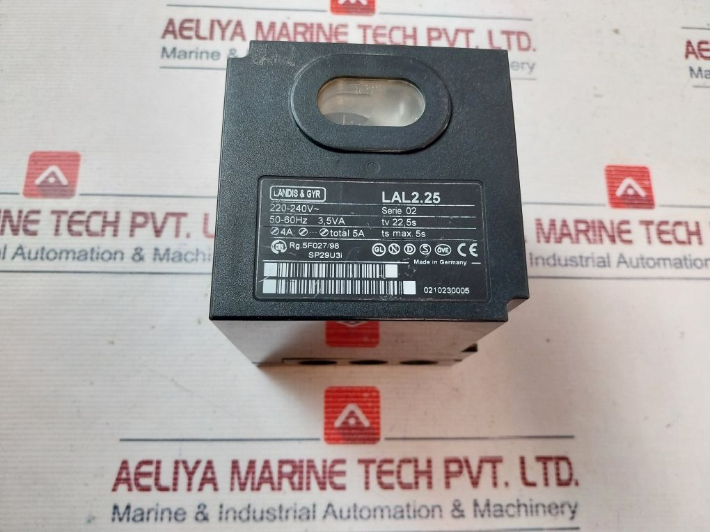 Landis & Gyr Lal2.25 Burner Controller 50-60Hz 3,5Va