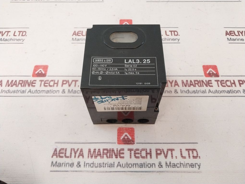 Landis & Gyr Lal3.25 Oil Burner Control 100-110V