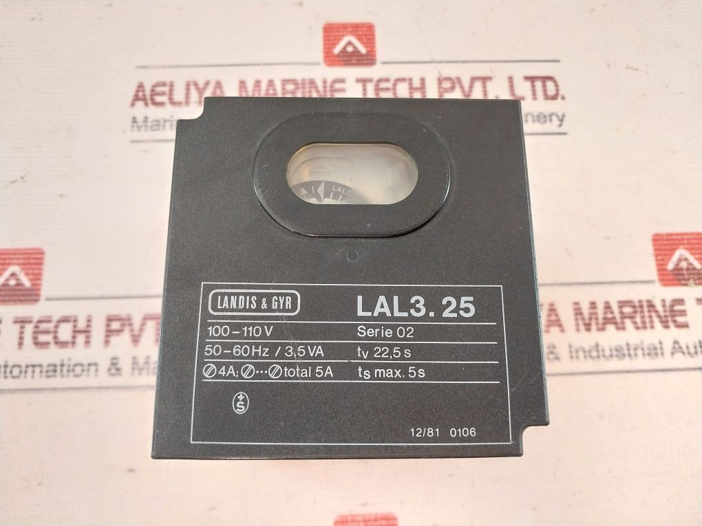 Landis & Gyr Lal3.25 Oil Burner Control 100-110V