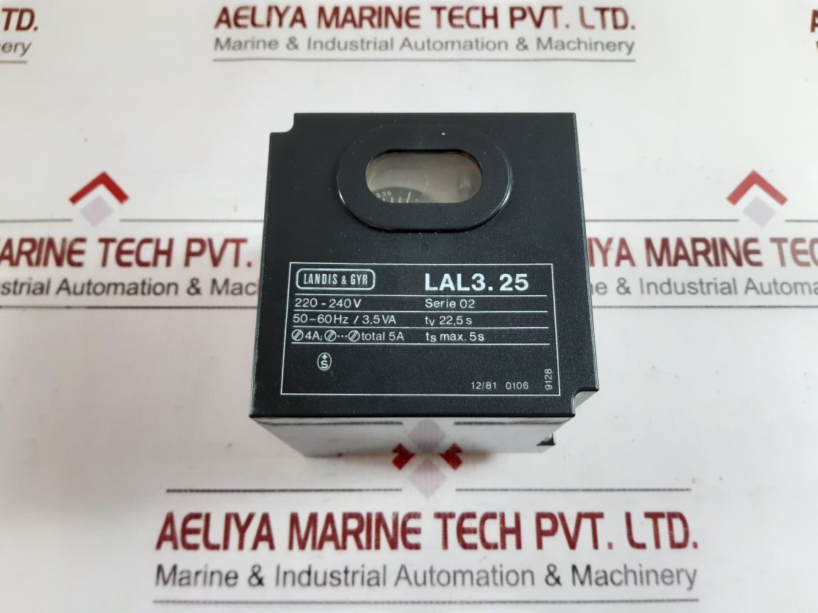 Landis & Gyr Lal3.25 Boiler Program Control 220-240V 