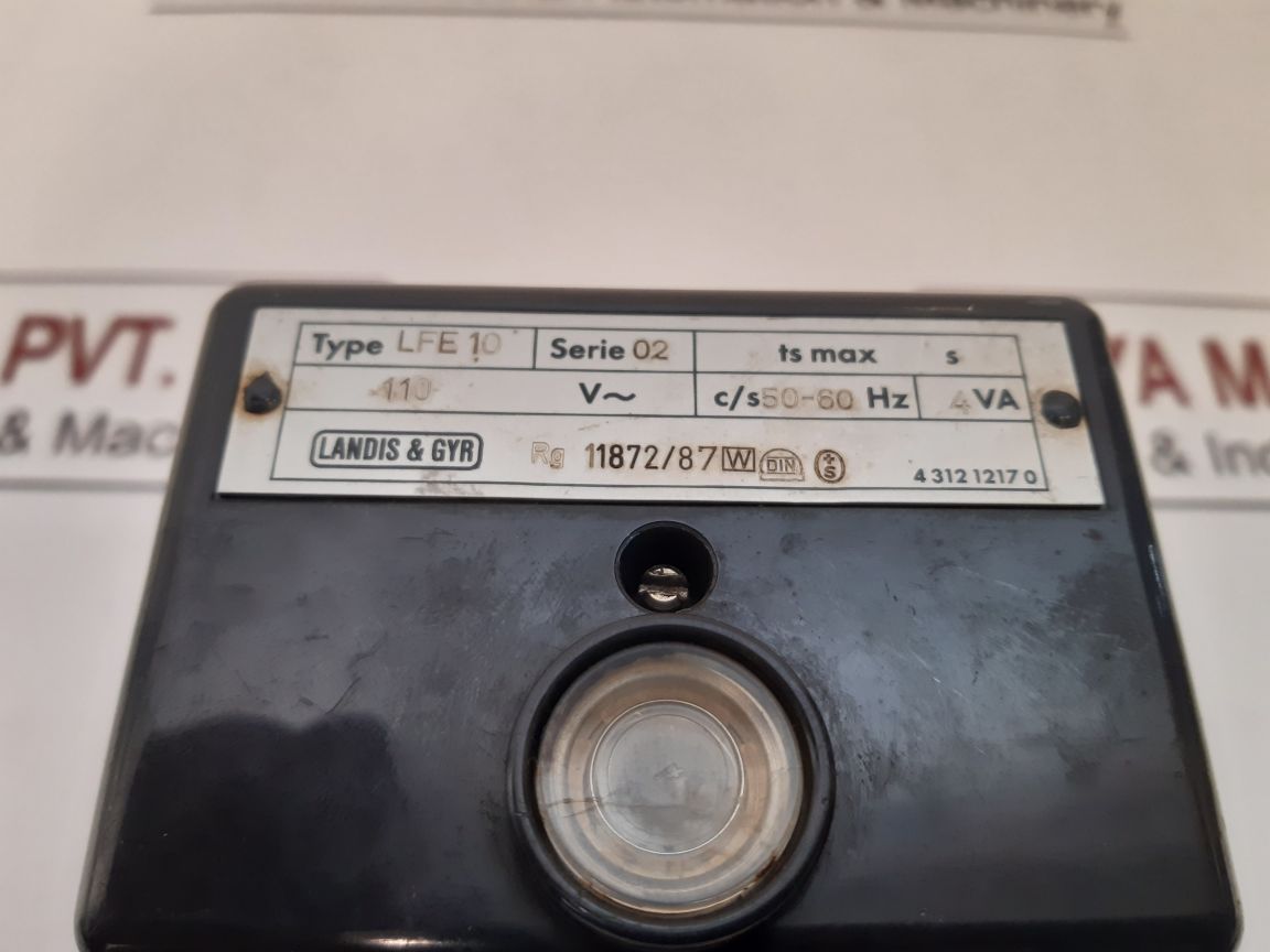Landis & Gyr Lfe10 Flame Detector Relay