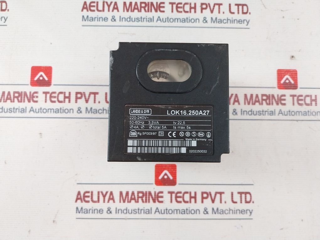 Landis & Gyr Lok16.250A27 Burner Controller 220-240V~