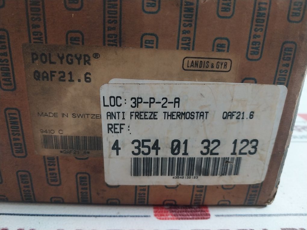 Landis & Gyr Qaf21.6 Frost Protection Monitor 43540132123