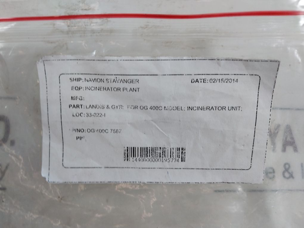 Landis & Gyr Qrb1 A-a070B70A Flame Sensor With Cable/Photo Resistor