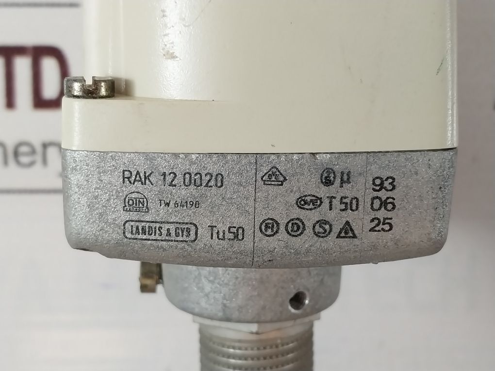Landis & Gyr Rak 12.0020 Thermostat