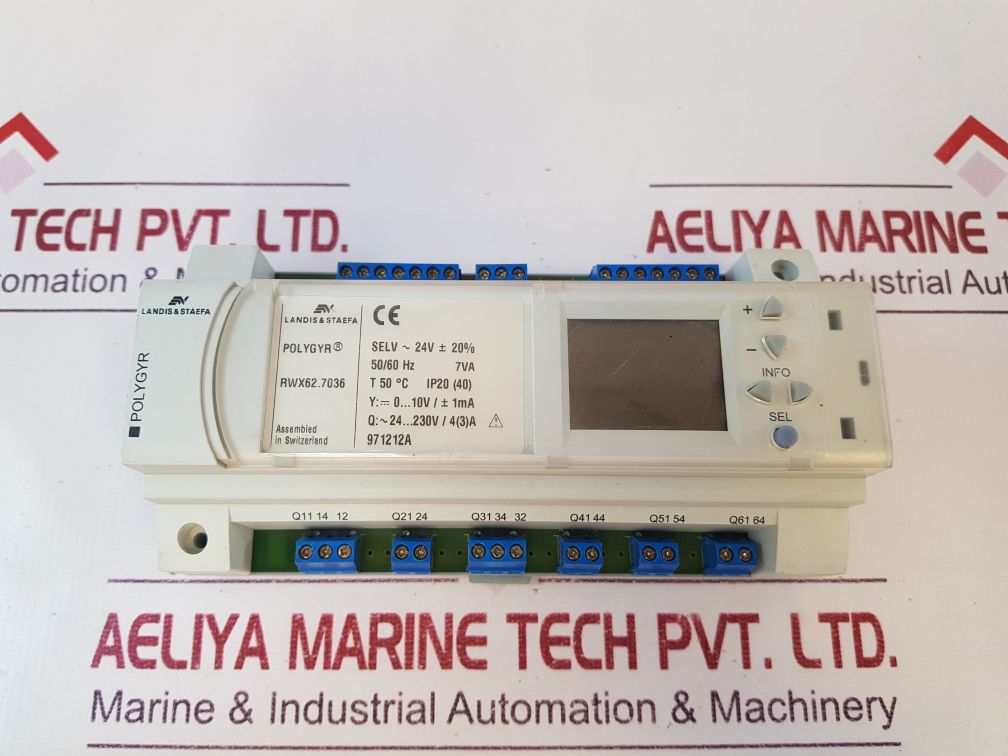 Landis & Staefa Rwx62.7036 Universal Controller