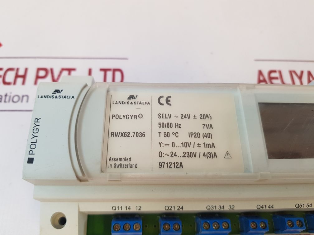 Landis & Staefa Rwx62.7036 Universal Controller