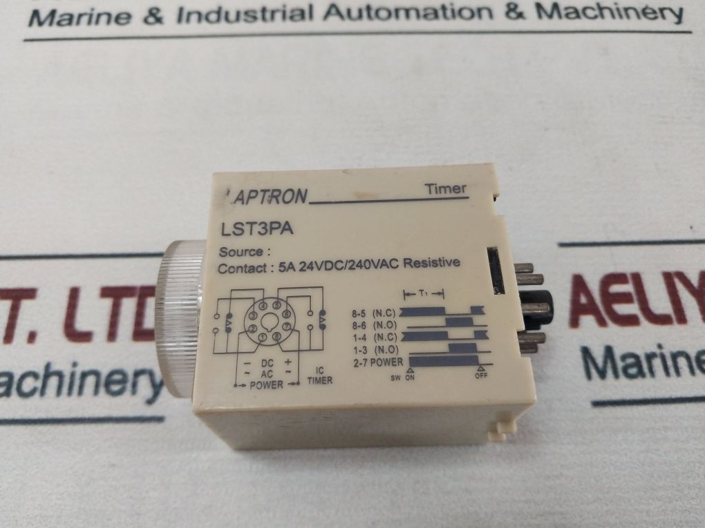 Laptron Lst3Pa St3 Multi Range Time Relay 0-30 Sec