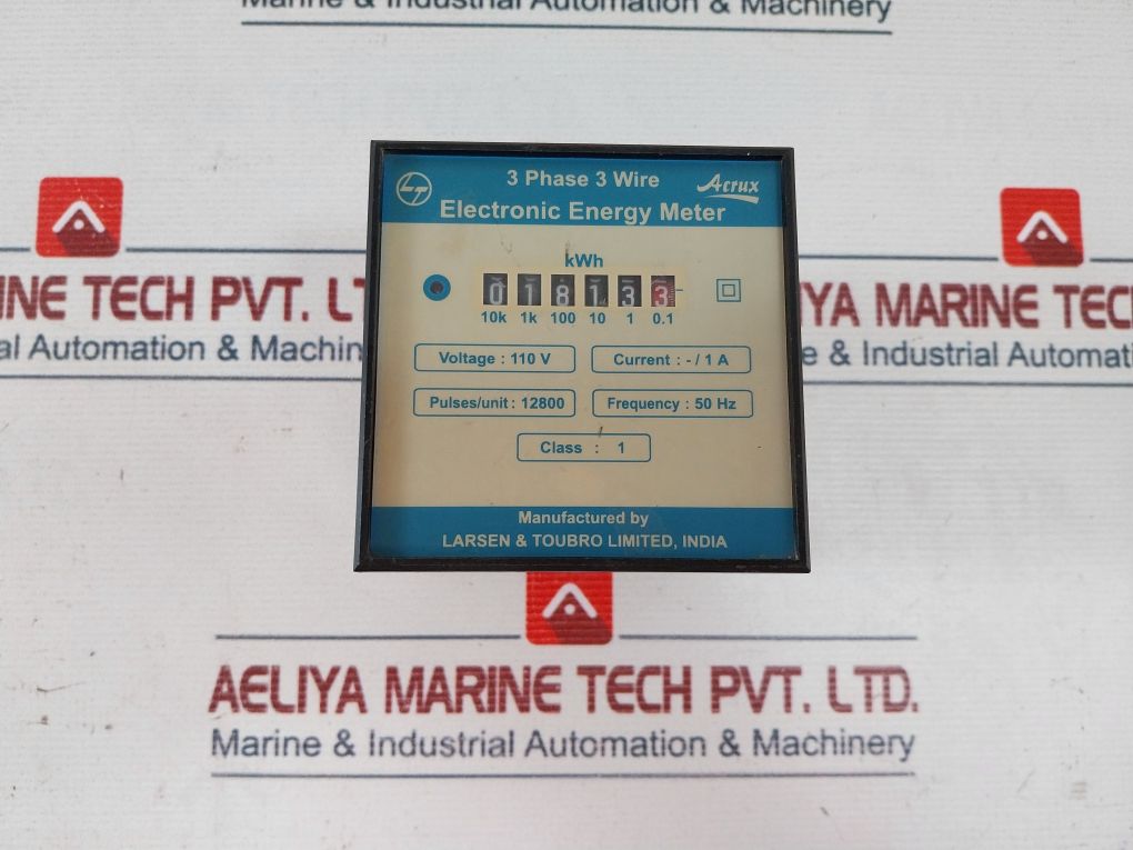 Larsen & Toubro 3 Phase 3 Wire Electronic Energy Meter
