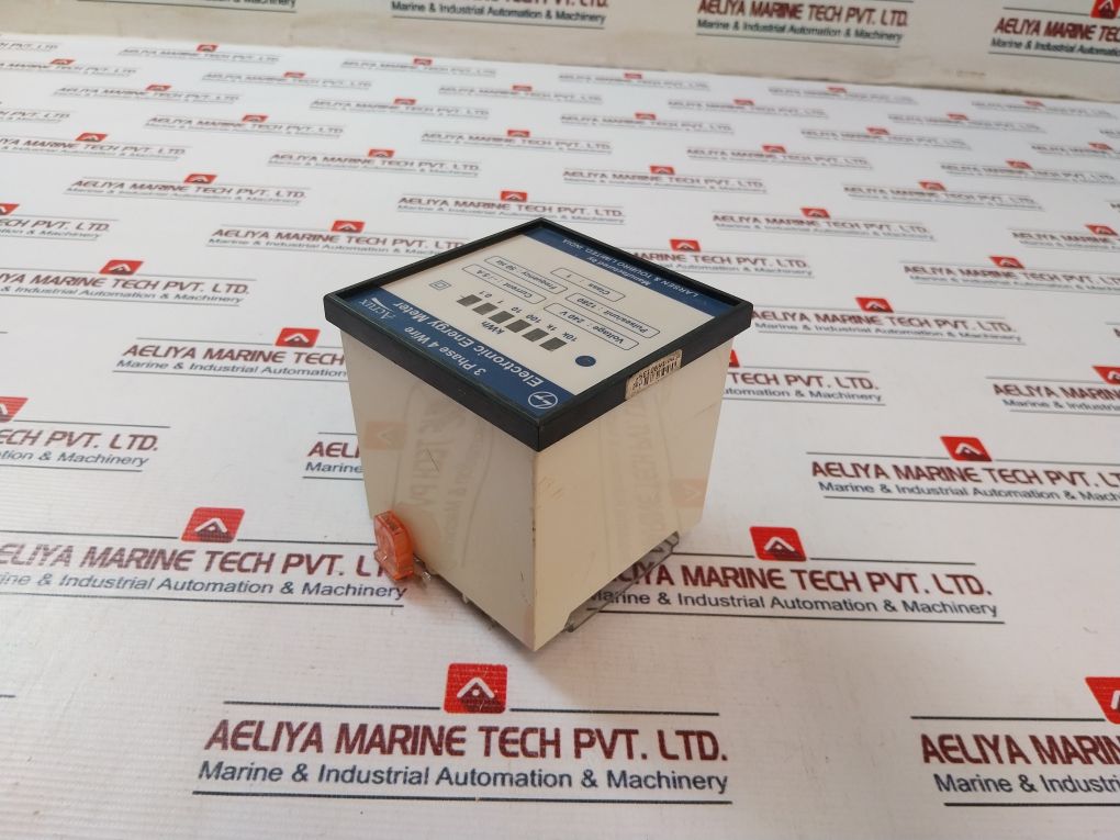 Larsen & Toubro 3 Phase 4 Wire Electronic Energy Meter 240V 50Hz