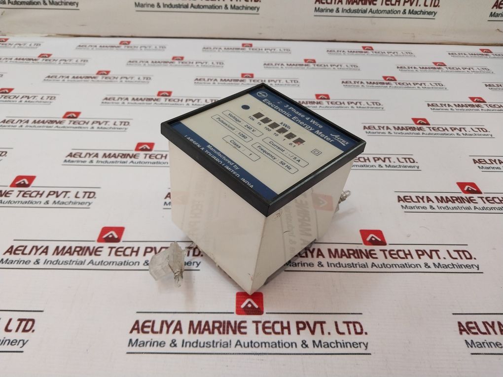 Larsen & Toubro Acrux 240V Electronic Energy Meter 3 Phase 4 Wire